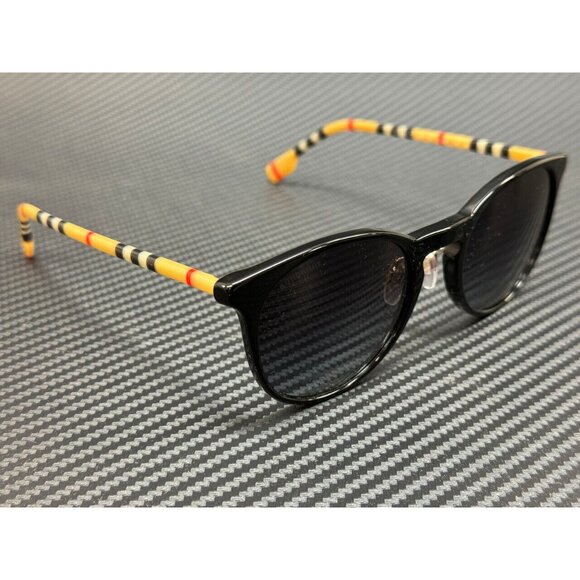 New Burberry Black Womens 51mm Sunglasses